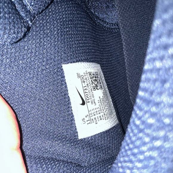 New Nike SB Blazer Mid Sneaker Navy Aqua Suede Lace Up Round Toe Men's Size 11.5 - Picture 8 of 8